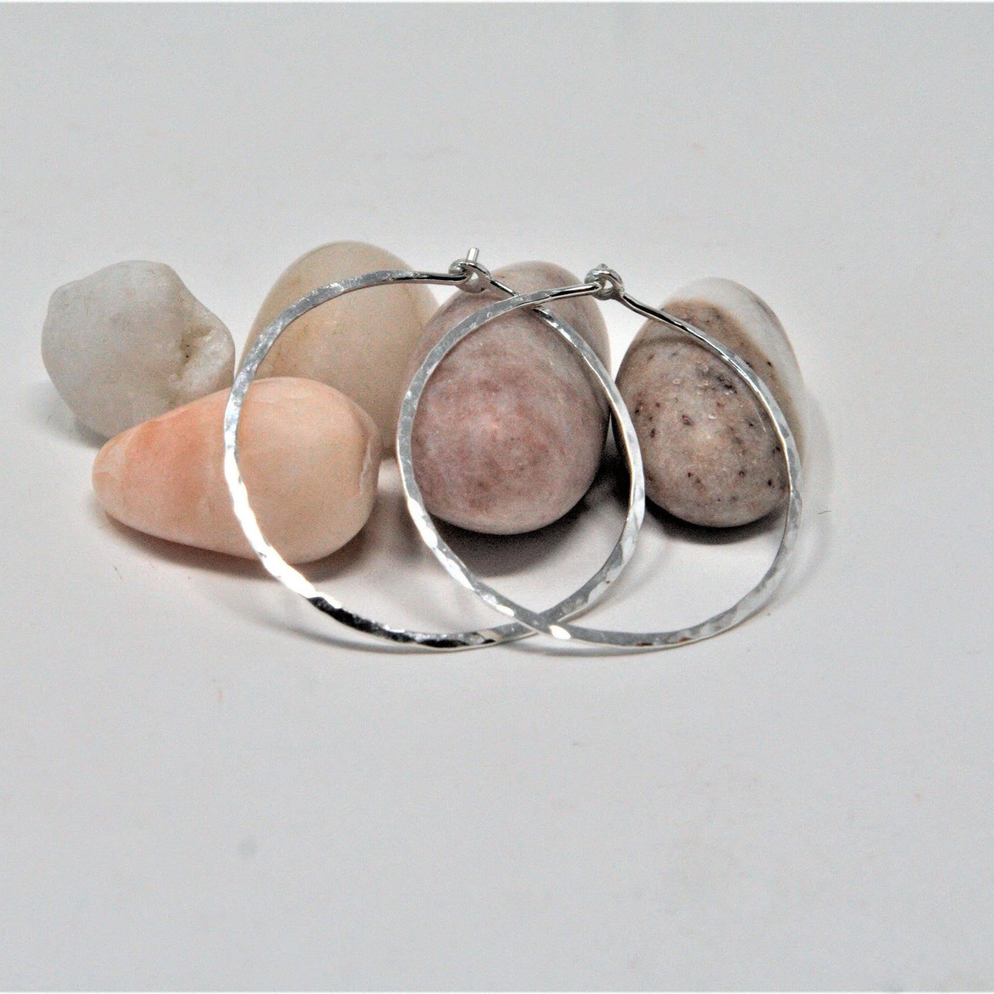 Sterling Silver 1 inch Endless Hoop Earrings