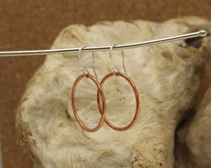1 inch copper hoops